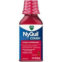 Nyquil Severe Cough Cold Flu Nighttime Relief Liquid