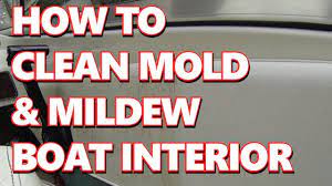 How To Boat Marine Easy Clean Mold Mildew From Vinyl Boat Seats Int Boat Cleaning Boat Upholstery Boat Seats