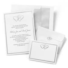 Double Hearts Wedding Invitation Kit Wedding Invitations Invitations More Wedding Invitation Kits Heart Wedding Invitations Invitation Kits