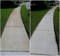 The size of the oil stain, as well as its age, will determine how difficult it is to remove. Before And After Of A Rust Stained Sidewalk Iron Staining From Lawn Fertilizer We Cleaned The Concret Remove Rust Stains Lawn Fertilizer Pressure Washing