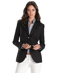 Black Blazer With Gold Buttons Womens Pin By Studentrate Trends On Summer Wardrobe In 2020 Womens Fashion Preppy Leather Blazer Women Blazer