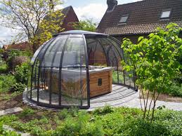 Retractable Hot Tub Enclosure Orlando Hot Tub Outdoor Hot Tub Backyard Tub Enclosures
