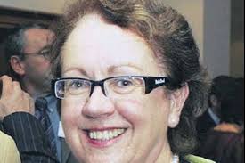 Horrified business people leave in disgust