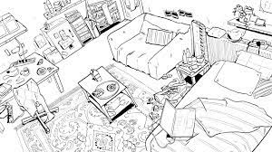 White controlled smoke drawing beautiful swirls on dark background in 4k expanding nebula 4k motion background halloween background animation with the concept of spooky pumpkins, moon and bats with blue background Artstation Animation Backgrounds Lineart Felicia Kiessling