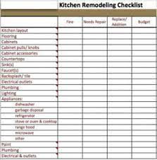 Follow our guide to improve your kitchen appearance. Kitchen Remodel Checklist Excel Budget Kitchen Remodel Checklist Kitchen Remodel Cost Inexpensive Kitchen Remodel