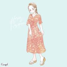 思わずドキッ 男子が 彼女に着てほしい 夏ファッション4選 夏 ファッション 片思い イラスト 彼女 に