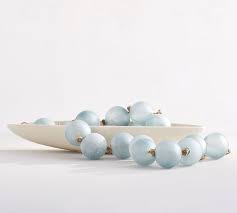 Buy the martha stewart crafts™ translucent sea glass paint at michaels.com. Handcrafted Sea Glass Beaded Garland Pottery Barn