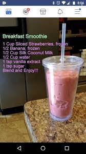 Breakfast Smoothie Easy Juice Recipes Healthy Drinks Smoothies Healthy Drinks Recipes
