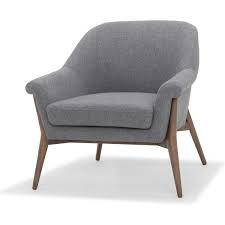 Nuevo Modern Furniture Hgsc253 Charlize Accent Chair Shale Grey Fabric On Wood Legs In 2020 Diy Furniture Chair Furniture Chic Lounge Chair