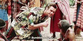 Double check if the angler still has the quest to get a bumblebee tuna. Ace Ventura Bumblebee Tuna Gif Aceventura Petdetective Jimcarrey Discover Share Gifs