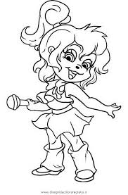 Brittany Chipette Coloring Pages Coloring Pages Leaf Coloring Page Alvin And The Chipmunks