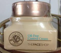 The Face Shop Clean Face Oil Free Control Cream The Face Shop Oil Control Night Cream Love This Night Cream From The Face Shop No Sticky Feeling After Applying On The Face It Absorbs As Soon As Getting I
