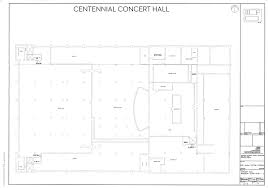 Technical Information Centennial Concert Hall