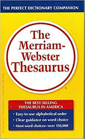 The Merriam Webster Thesaurus Merriam Webster 9780877798507 Amazon Com Books Thesaurus Webster Dictionary Merriam Webster