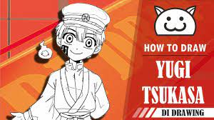 How To Draw Yugi Tsukasa | Jibaku Shounen Hanako-Kun - Youtube