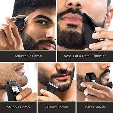 Best Beard Trimmerphilips Cordless Rechargeable Beard Trimmer 10 Length Settings 45 Min Run Time Beard Trimming Mustache Trimmer Hair Clippers