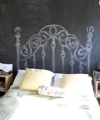 Since bedrooms are typically spaces that allow for imagination and creativity without disrupting the design of common areas, it makes sense to use chalkboard to. Interior Chalkboard Designs