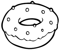 Ausmalbilder Donut Drucke Kostenlos Im A4 Format