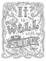 As you color your way through the pages of this beautiful and interactive coloring book, you will find rest and peace to quiet your mind and heart.peaceful garden images filled with blooming flowers the illustrations are accompanied by words from the timeless, inspirational hymn it is well with my soul. Digital Download Hymn Coloring Page It Is Well With My Soul Etsy Coloring Pages Coloring Book Pages Bible Coloring Pages