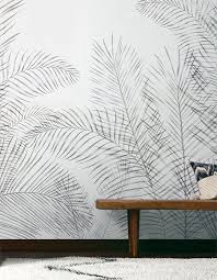 Parcourez notre sélection de papier peint noir et blanc : Papier Peint Tendance Verte Avec Feuille Et Motif Xxl Mural Le Blog Deco De Mlc