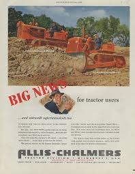 Saturday Evening Post Full Page Tractor Division Promo Full Page Color Ads Were Expensive Even Back Then Heavy Machinery Tractors Old Ads