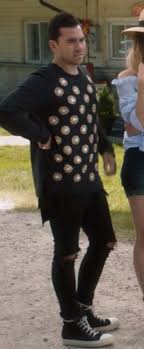 Dries Van Noten Black Sweater With Brass Sequins Rose Clothing Black Sweaters Clothes