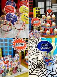 Happy 7th birthday spiderman images. A Spiderman Inspired 7th Birthday Party Party Ideas Party Printables Blog