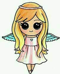 My Little Angel Angel Kawaii Girl Drawings Cute Drawings Cute Kawaii Drawings