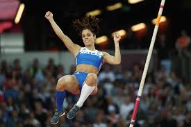 In the spirit f a true sportsperson, this was not enough and she wanted to do even more. Ekaterini Stefanidi I Love Pole Vaulting Because Series World Athletics