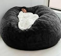 Giant bean bag chairs, loungers, and furniture on sale now. Fur Bean Beanbags Furniture For Sale Ebay