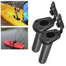 This design could be slightly modified to work on just about any boat with flush mounted rod holders. 2x Flush Mount Fishing Boat Rod Holder Bracket With Cap Cover For Kayak Pole Ebay