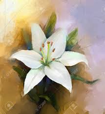 Artificial floral design favored by high end commercial & residential White Lily Flower Flower Oil Painting Stock Photo Picture And Royalty Free Image Image 44016539