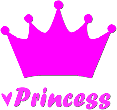 Download Princess Crown Silhouette Princess Logo Png Clipart Full Size Clipart 5508974 Pinclipart