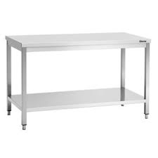 Stainless steel work tables are designed for ingredient prep, plating your menu items, holding utensils and countertop equipment until needed and otherwise creating a large enough space for your kitchen staff to work. Buy Stainless Steel Work Tables Online Horecatraders