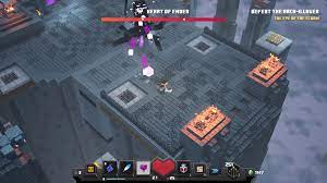 It appears in the obsidian. How To Beat The Heart Of Ender In Minecraft Dungeons Vg247
