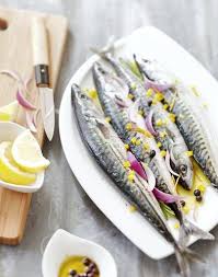 Maquereaux Marines A L Huile D Olive Et Citron Recette Maquereau Recette Maquereau Recette