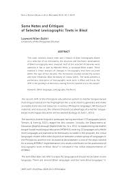 Eapp handout writing a reaction paper, review and critique.docx. Https Zorc Net Rdzorc Bikol Bikol Some Notes Critiques Zubiri Pdf
