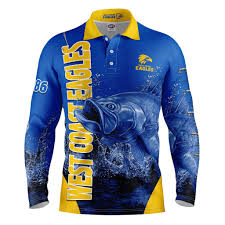 48cm shirt length (from the top of the collar fold to the hem): West Coast Eagles Polo Shirt F1bb15