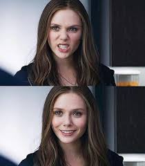 In a new interview with the hollywood reporter, elizabeth olsen explained that she bombed her audition for daenerys targaryen. Elizabeth Olsen Red And Smile Image 6022384 On Favim Com
