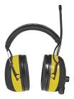 Worktunes AM/FM Hearing Protector, Yellow 3M