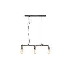 Industrial pendants are a great way to create this fun style in your kitchen, living room, or dining space. 3 Light Ceiling Pendant Bar Exposed Pipe Inspired Industrial Lighting