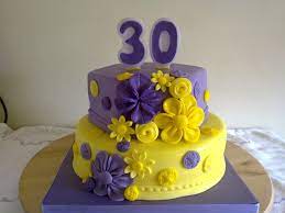Explore and share the best yellow cake gifs and most popular animated gifs here on giphy. Birthday Yellow And Purple Cake Novocom Top