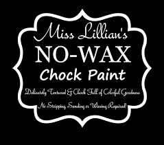 Miss Lillians No Wax Chock Paint A Chalk Style Paint