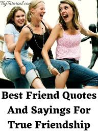 Want to celebrate your friends? 100 Best Friend Quotes And Sayings For True Friendship 2021 Trytutorial