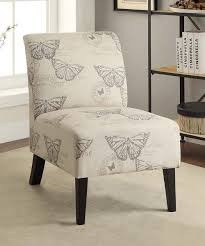 Butterfly Lily Linen Chair Zulily Linen Accent Chairs Linon Home Decor Accent Chairs