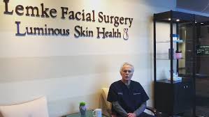 Dr. Lemke explaining one of his...