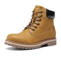 Men's Slip-Resistant Lace-Up Boots