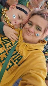 My son's 1st packer game!! B मात