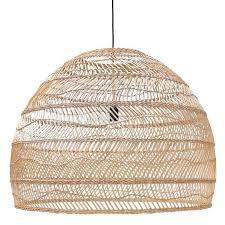 Hk Living Extra Large Rattan Shade Wicker Pendant Light Rattan Pendant Light Wicker Lamp Shade