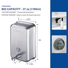 China Heavy Duty Wall Mount Commercial Stainless Steel Soap ...